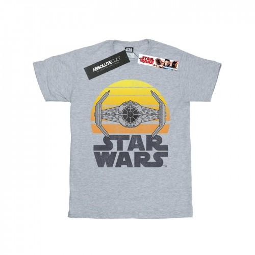 Star Wars jongens zonsondergang TIE Fighter T-shirt