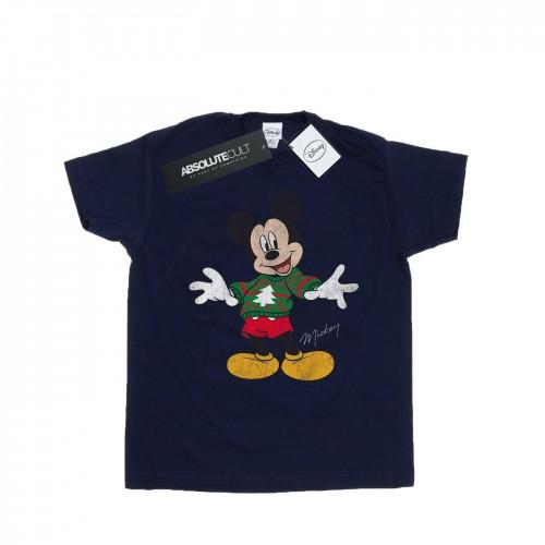 Disney meisjes Mickey Mouse kersttrui katoenen T-shirt