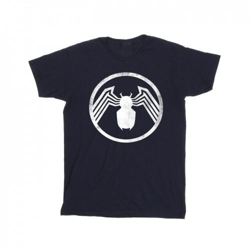 Marvel Katoenen T-shirt met  Venom-logo-embleem voor meisjes