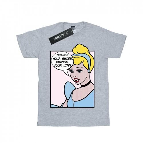 Disney Princess meisjes Assepoester popart katoenen T-shirt