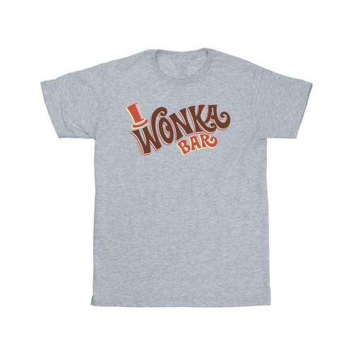 Pertemba FR - Apparel Willy Wonka katoenen T-shirt met barlogo voor meisjes