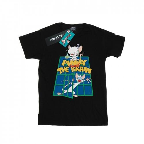 Animaniacs meisjes Pinky en het Brain Laboratory katoenen T-shirt