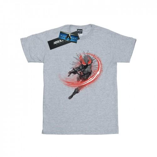 DC Comics Aquaman zwart Manta Flash katoenen T-shirt voor meisjes