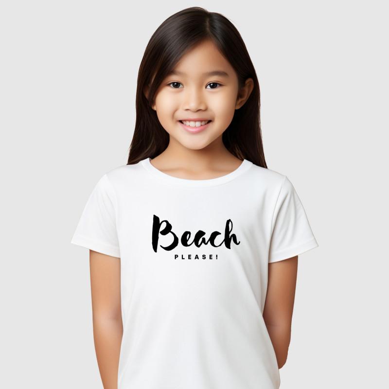 Le Roi du Tshirt Tshirt Enfant BEACH PLEASE