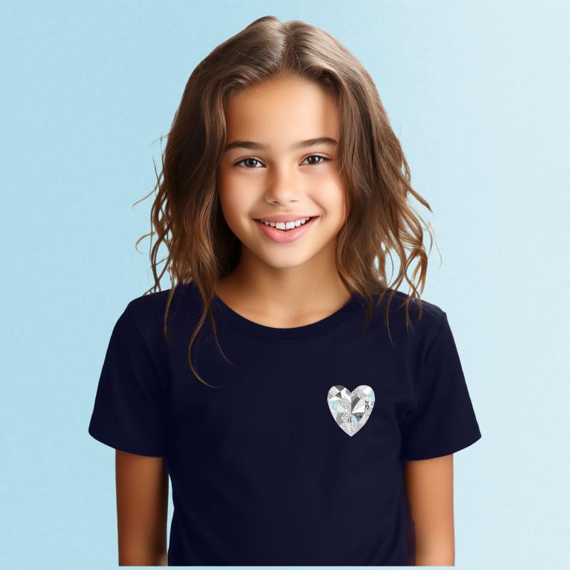 Le Roi du Tshirt Tshirt Enfant CHEMICAL REACTION CŒUR