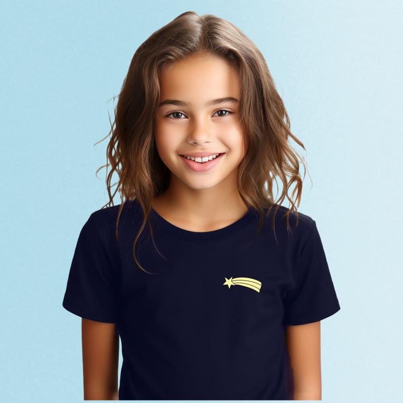 Le Roi du Tshirt Tshirt Enfant ETOILE FILANTE