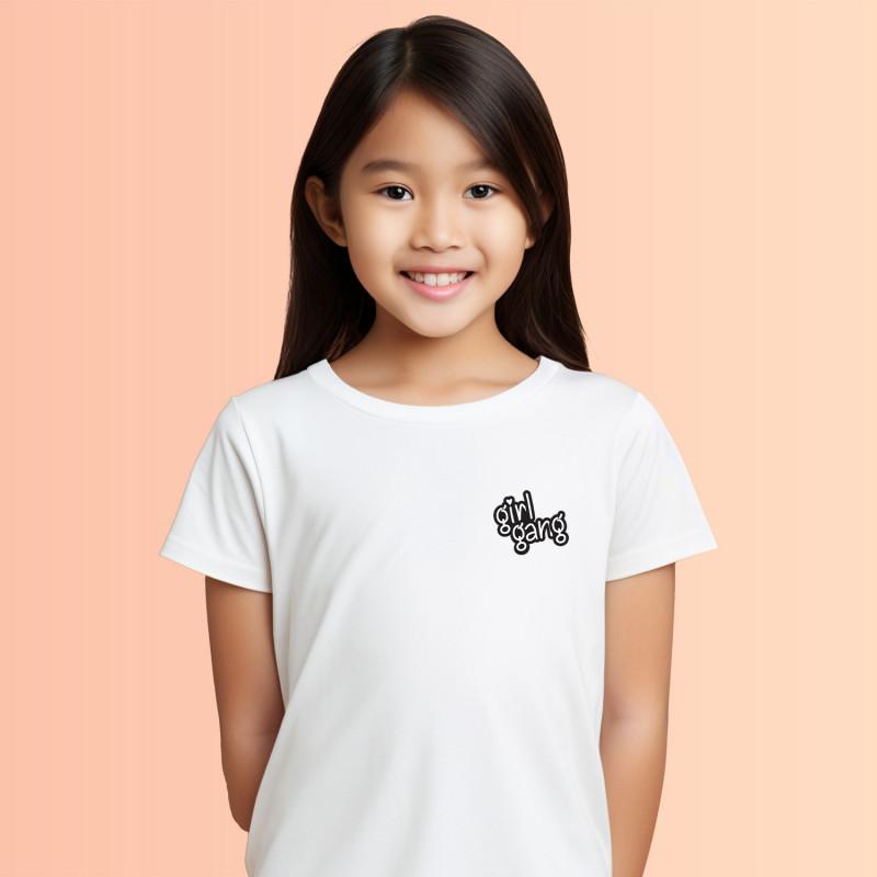 Le Roi du Tshirt Tshirt Enfant GIRL GANG CŒUR