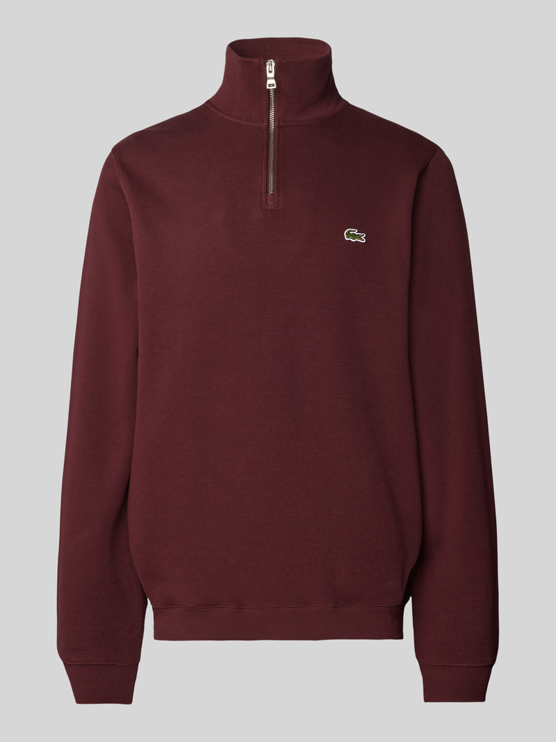 Lacoste Gebreide pullover met opstaande kraag