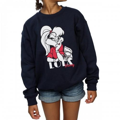 Looney Tunes Meisjes Classic Lola Bunny Katoen Sweatshirt