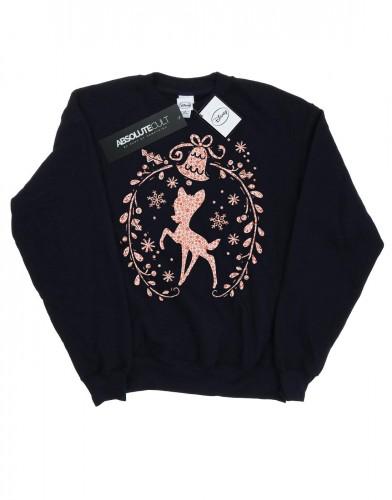 Disney meisjes Bambi kerstkrans sweatshirt