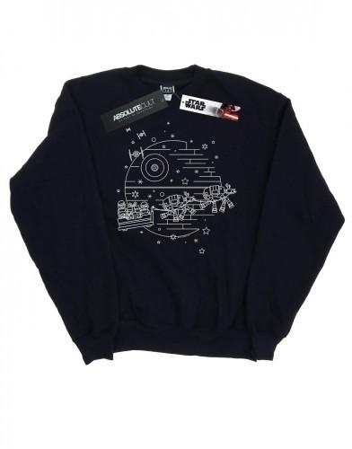 Star Wars Death Star Sleigh-sweatshirt voor meisjes