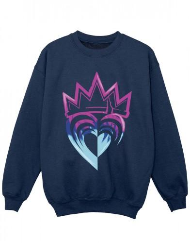 Disney Girls afstammelingen roze kroon Sweatshirt