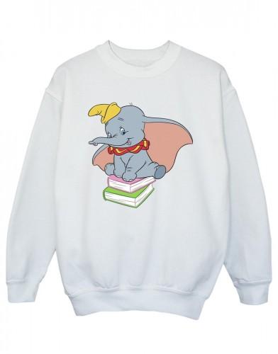 Disney Girls Dumbo zittend op boeken Sweatshirt