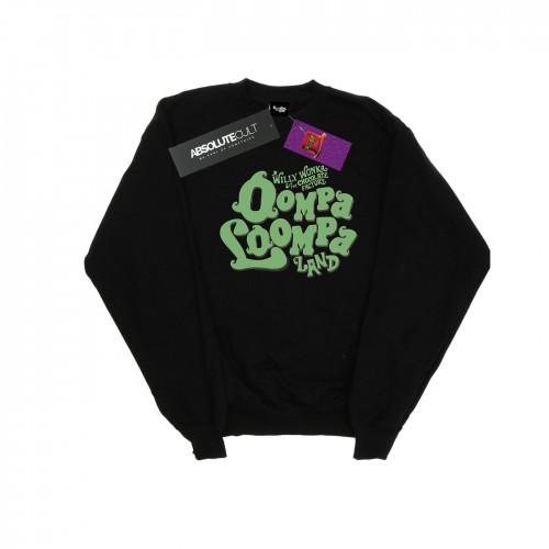 Willy Wonka And The Chocolate Factory Willy Wonka en de chocoladefabriek Heren Oompa Loompa Land sweatshirt