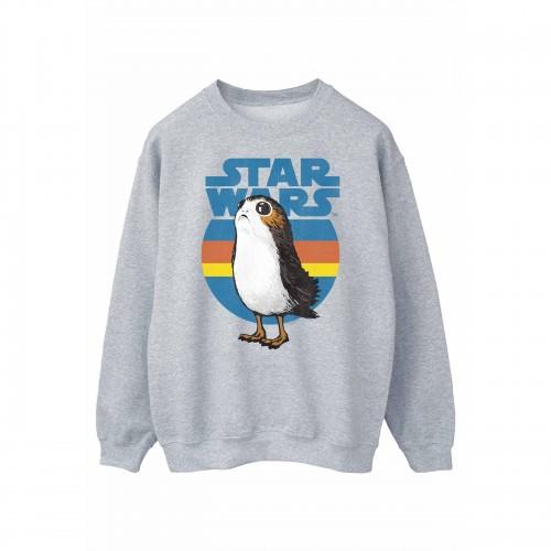 Star Wars Mens The Last Jedi Porg Sweatshirt