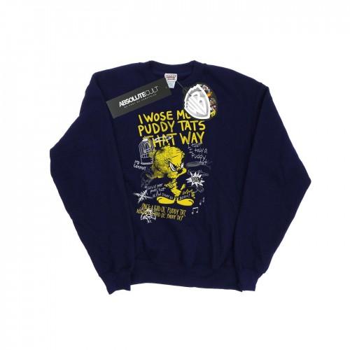 Looney Tunes Girls Tweety Pie More Puddy Tats Sweatshirt