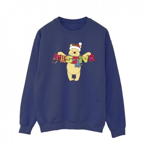 Disney Heren Winnie de Poeh feestelijk sweatshirt