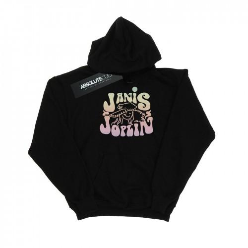 Pertemba FR - Apparel Janis Joplin hoodie met pastelkleurig logo voor meisjes