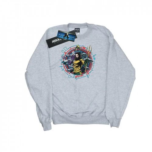 DC Comics Aquaman Circular Crest-sweatshirt voor heren