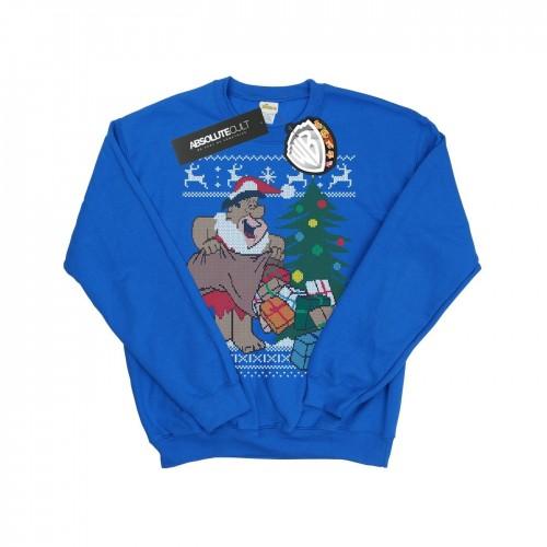 The Flintstones Het Flintstones Christmas Fair Isle-sweatshirt voor meisjes