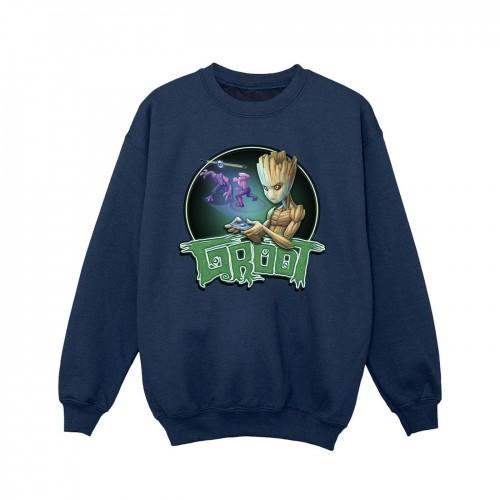 Marvel Girls Guardians of the Galaxy Groot Gaming Ring-sweatshirt