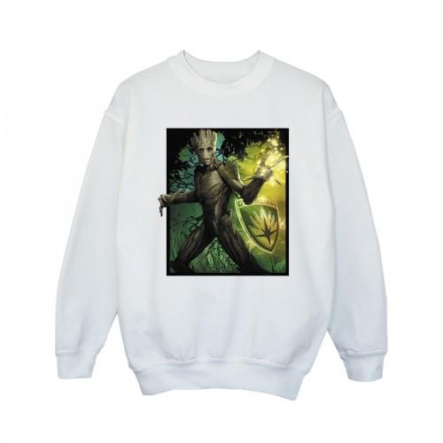 Marvel Girls Guardians of the Galaxy Groot Forest Energy-sweatshirt