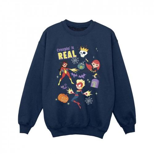 Marvel Girls Creepin It Real Sweatshirt