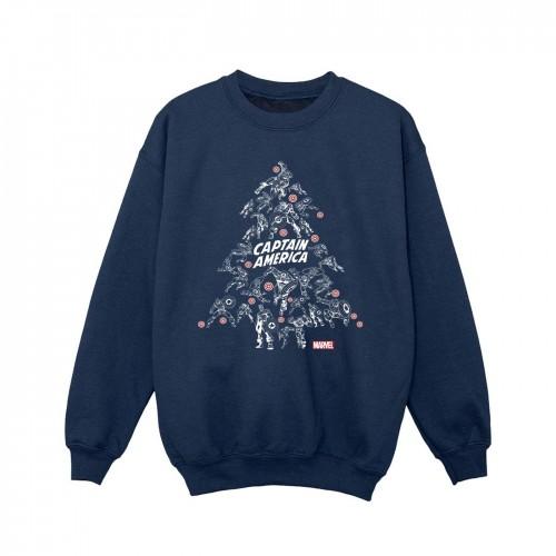 Marvel Girls Captain America kerstboomsweater