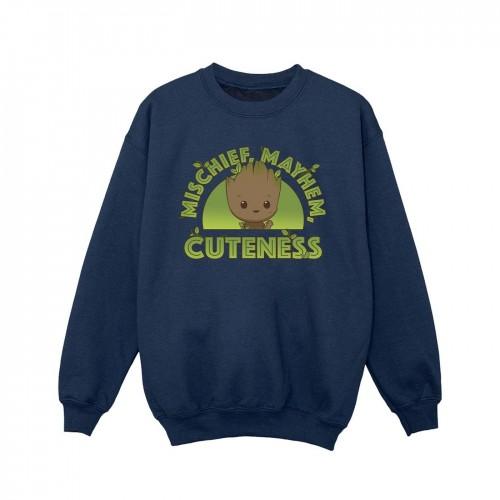 Marvel Girls I Am Groot Mischief Mayhem Sweatshirt