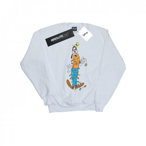 Disney Goofy kerstverlichting-sweatshirt voor meisjes