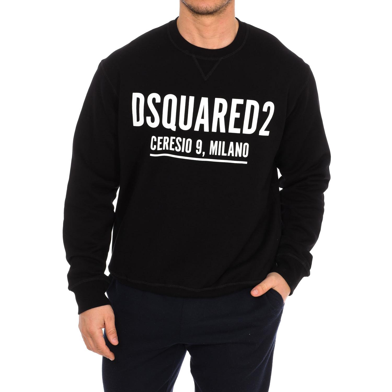 Dsquared2 Sudadera de manga larga y cuello redondo S71GU0448-S25042 hombre