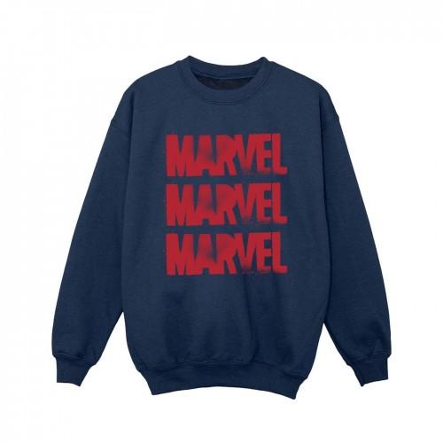 Marvel Sweatshirt met rode spraylogo's voor meisjes