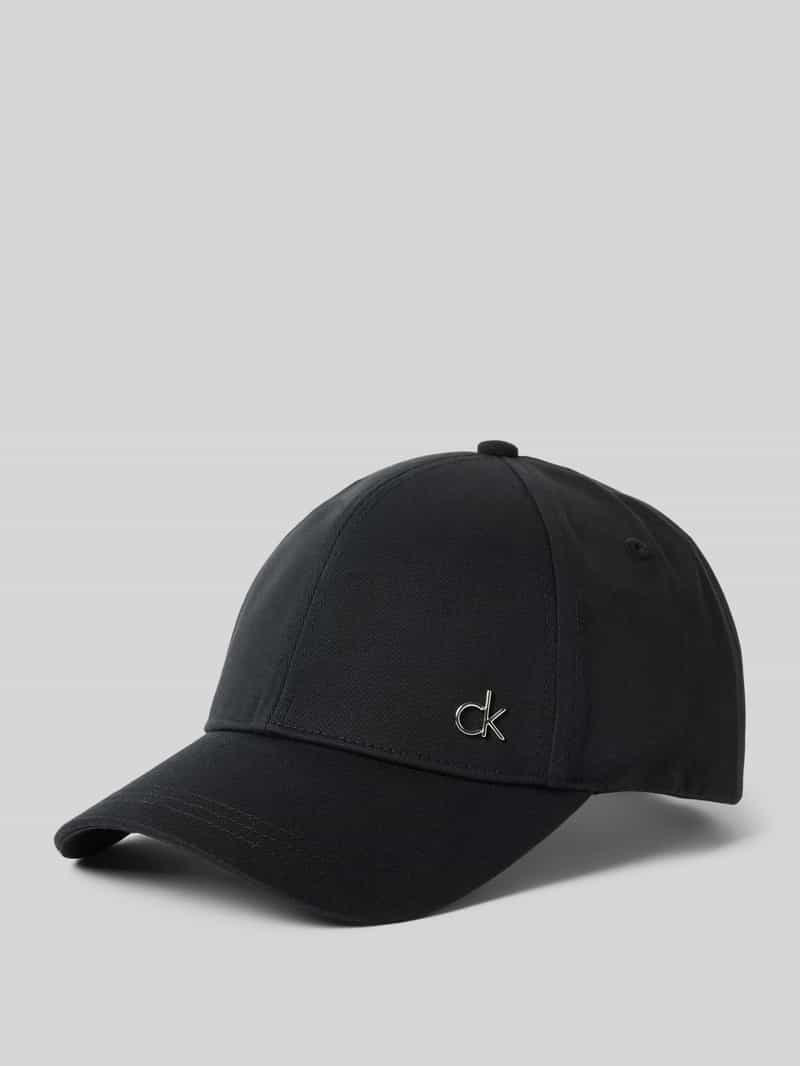 CK Calvin Klein Baseballpet met labeldetail