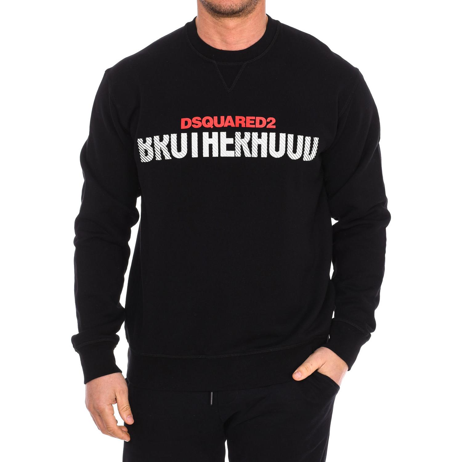 Dsquared2 Sudadera de manga larga y cuello redondo S74GU0521-S25042 hombre