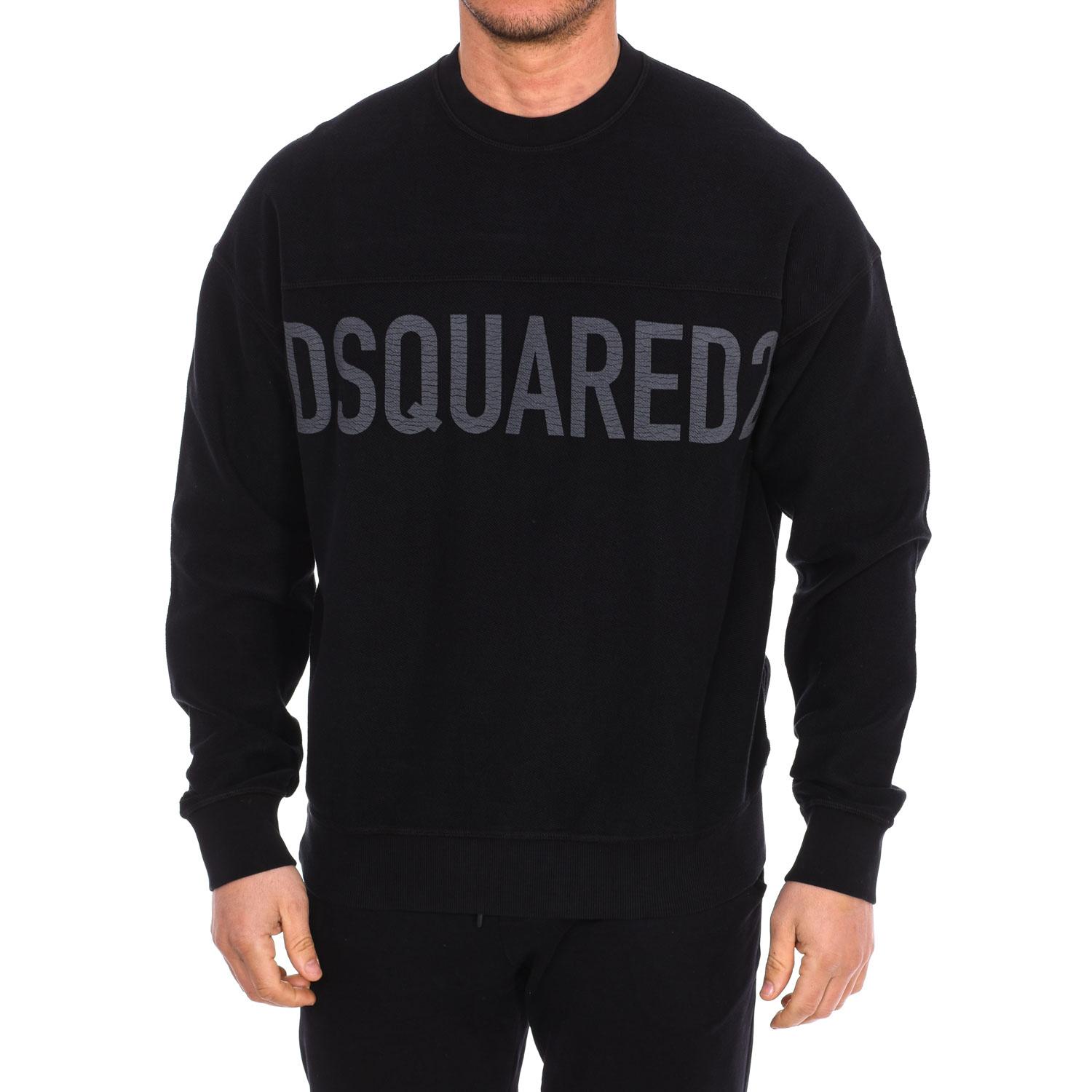 Dsquared2 Sudadera de manga larga y cuello redondo S74GU0536-S25462 hombre