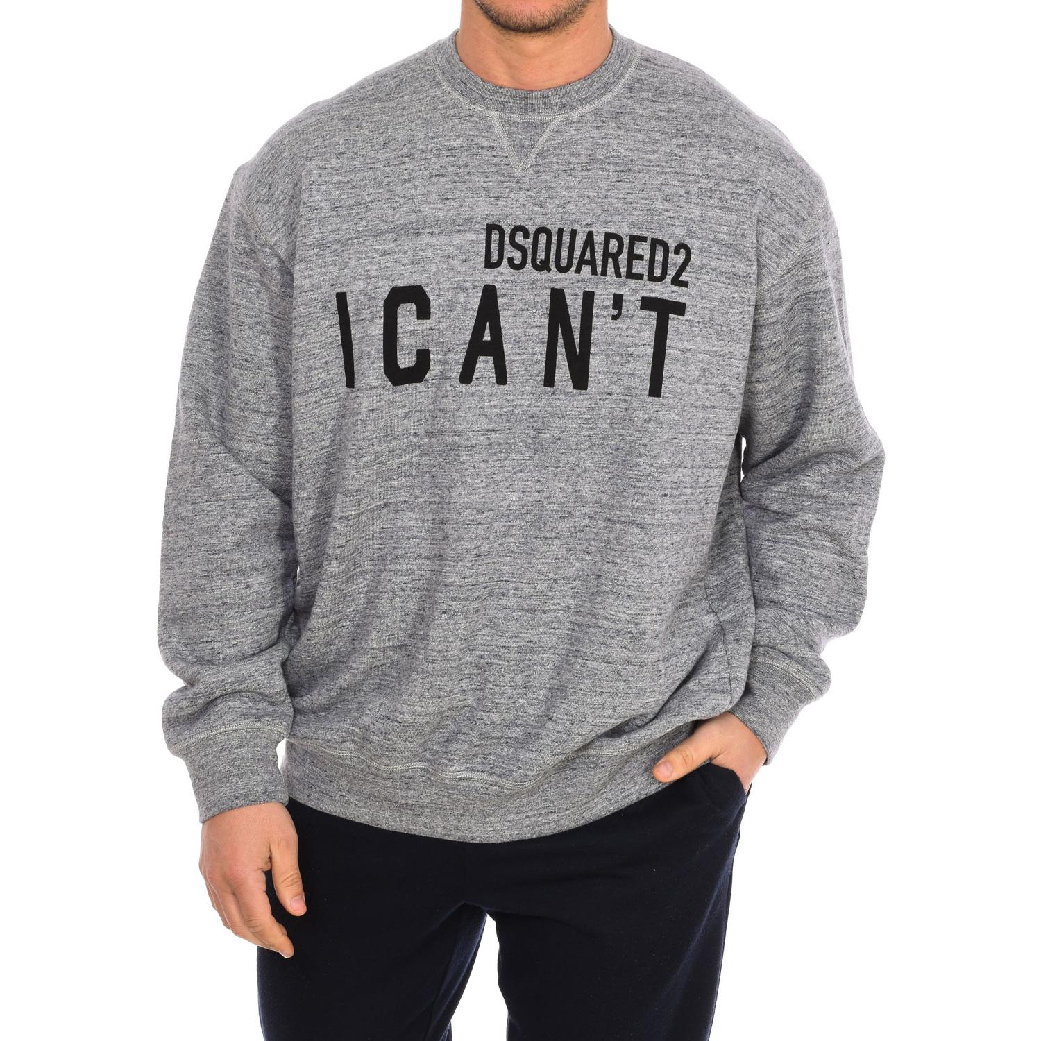 Dsquared2 Sudadera de manga larga y cuello redondo S74GU0601-S25463 hombre