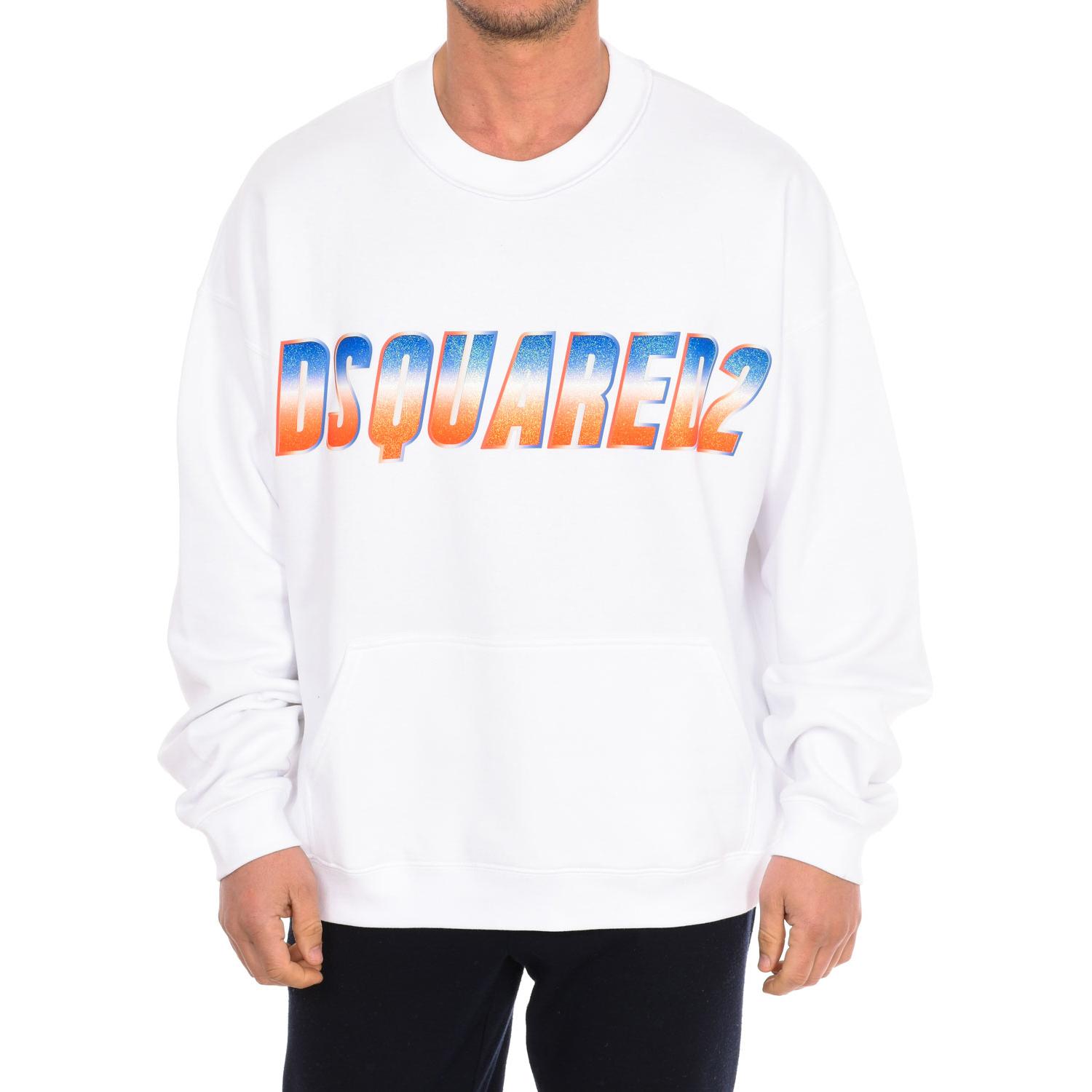 Dsquared2 Sudadera de manga larga y cuello redondo S74GU0743-S25516 hombre