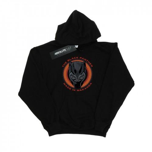 Marvel Girls Black Panther Made in Wakanda Red Hoodie