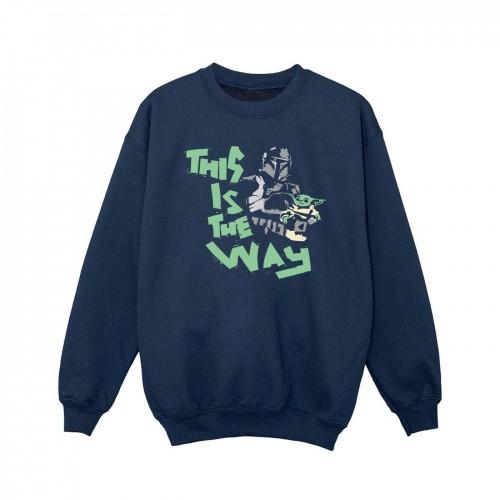 Star Wars Girls The Mandalorian This Is The Way Duo-sweatshirt