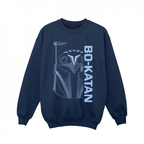 Star Wars Girls The Mandalorian Bo Katan Helm Sweatshirt