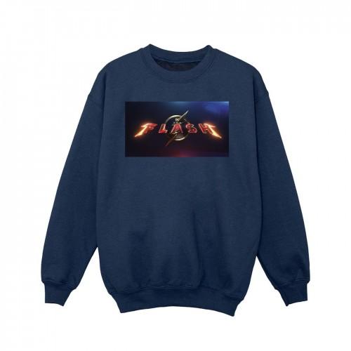 DC Comics Girls The Flash Movie-logo sweatshirt