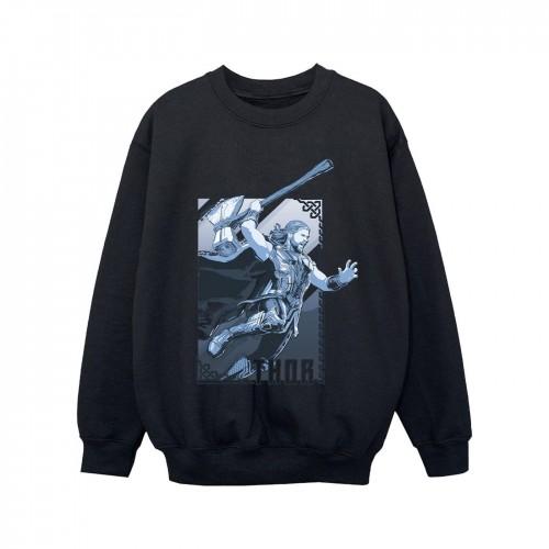 Marvel Girls Thor Love en Thunder Attack-sweatshirt