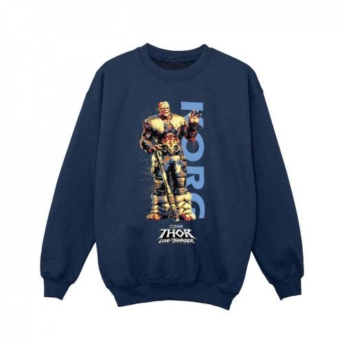 Marvel Girls Thor Love en Thunder Korg Wave-sweatshirt