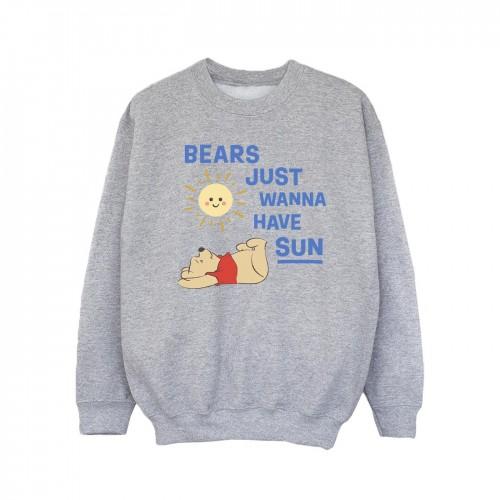 Disney Girls Winnie de Poeh beren willen gewoon een zonsweater hebben