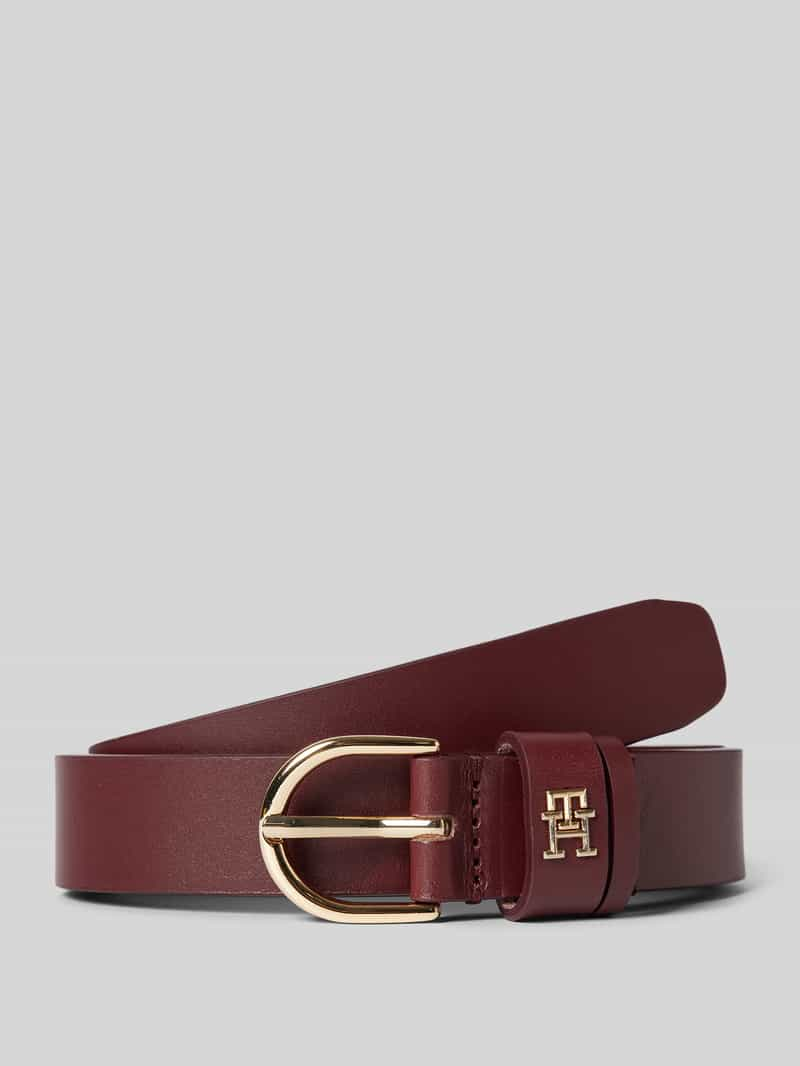 Tommy Hilfiger Leren riem met doornsluiting, model 'EFFORTLESS'