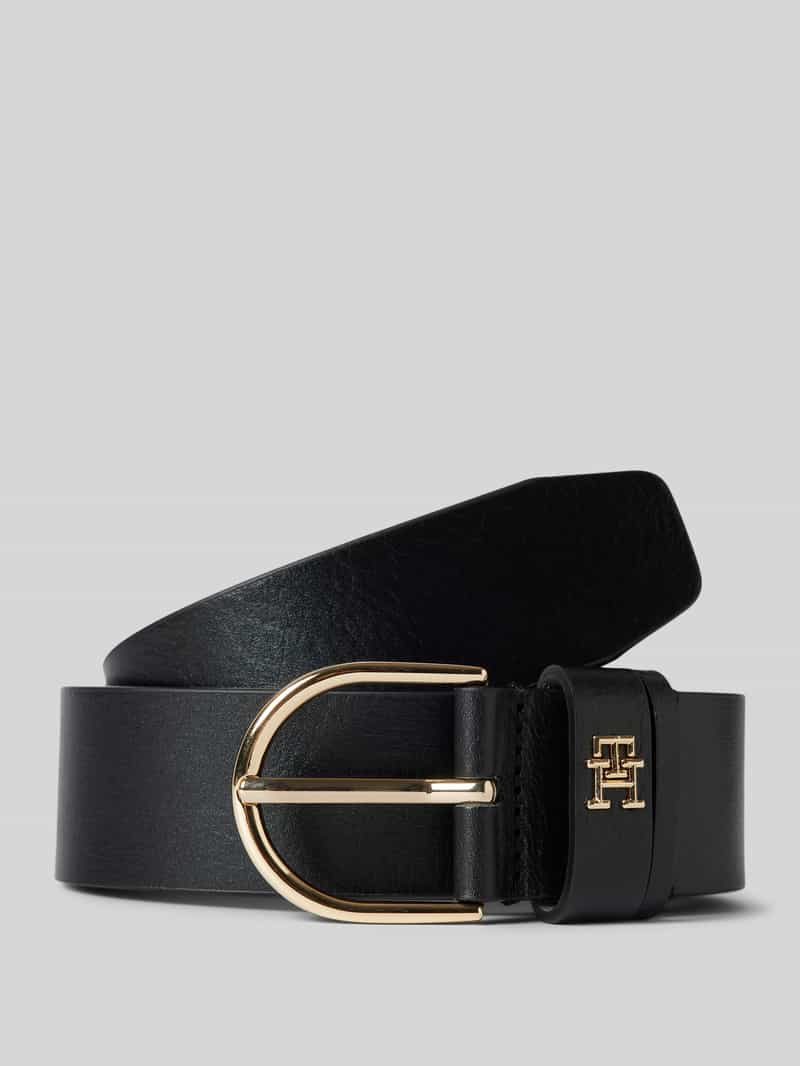 Tommy Hilfiger Leren riem met doornsluiting, model 'EFFORTLESS'