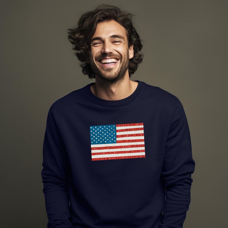 Le Roi du Tshirt Sweat Homme - USA