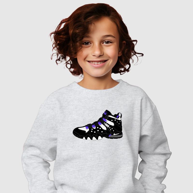 Le Roi du Tshirt Sweat Enfant BARKLEY