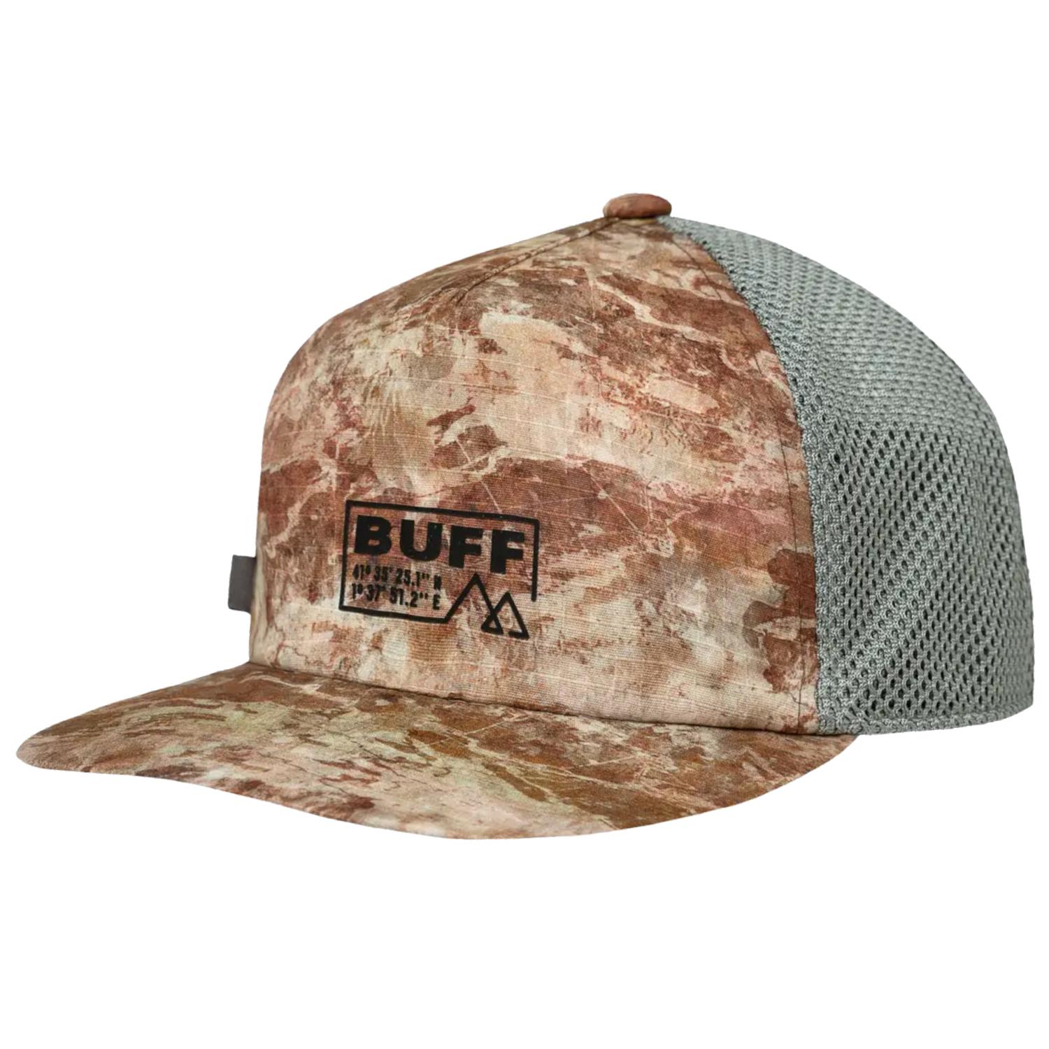 Buff Trucker Cap, Unisex brown Cap