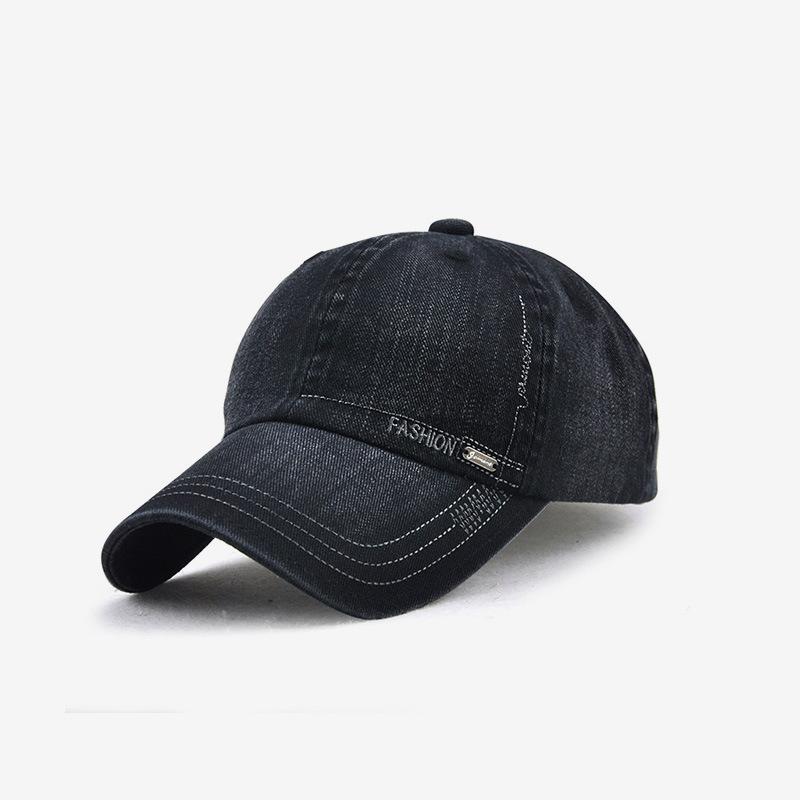 Fashion human Washed do old baseball cap new solid colour men and women simple outdoor leisure sun shading duck tongue cap